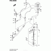 Схема узла: Задний тормозной цилиндр (Gsx-R1000Al6 E28) для Suzuki GSX-R1000