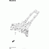 Схема вузла: Рама для Suzuki SV650