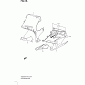 Схема вузла: Нижній обтічник (Gs500fhk8) для Suzuki GS500
