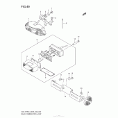 Схема узла: Задний фонарь (Стоп-сигнал) (E33) для Suzuki GSX-R750