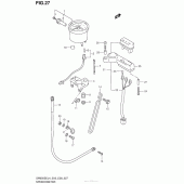 Схема вузла: Speedometer (Dr650Sel4 E28) для Suzuki DR650 DR650SE