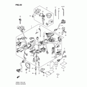 Схема вузла: Електропроводка (Vz800l1 e2) для Suzuki VZ800 Intruder M800/ Boulevard M50