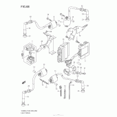 Схема узла: Электрооборудование (Vl800T E33) для Suzuki VZ800 Boulevard M50