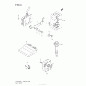Схема узла: Электрооборудование (Gsx-R600L3 E33) для Suzuki GSX-R600