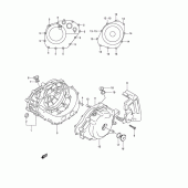 Схема вузла: Кришки картера для Suzuki DL650 V-Strom