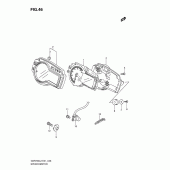 Схема узла: Спидометр (Gsr750uel2 e21) для Suzuki GSR750