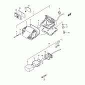 Схема вузла: Задній ліхтар (Стоп-сигнал) для Suzuki VS800 Intruder 800