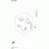 Схема вузла: Замки Suzuki VL1500 Boulevard C90T