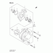 Схема вузла: Водяний насос Suzuki UH125 Burgman