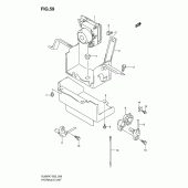 Схема вузла: Блок ABS (Dl650ak7/ak8/ak9/al0/auel0) для Suzuki DL650 V-Strom
