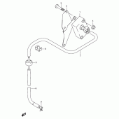 Схема вузла: MAP сенсор для Suzuki VS1400 Intruder 1400