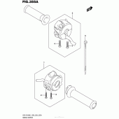 Схема вузла: Пульт управління рульовий для Suzuki GSX-S1000