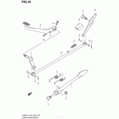 Схема узла: Stand Rear Brake для Suzuki VZ800 Boulevard M50