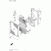 Схема вузла: Радіатор для Suzuki AN650 Burgman (EU analogue of SkyWave)