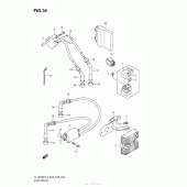 Схема вузла: Електроустаткування (Vl1500Btl3 E33) для Suzuki VL1500 Boulevard C90T BOSS