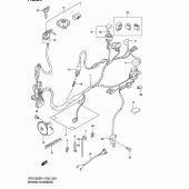 Схема вузла: Електропроводка для Suzuki DR125