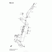 Схема вузла: Рульова траверса для Suzuki VZR1800 Boulevard M109R