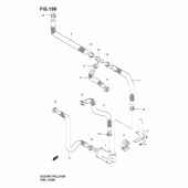 Схема вузла: Паливний шланг (Model k7) для Suzuki GZ125 Marauder