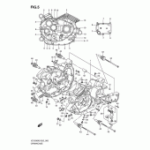 Схема узла: Картер двигателя для Suzuki VZ1500 Intruder M1500