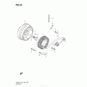 Схема вузла: Статор & Ротор для Suzuki VZ800 Boulevard M50