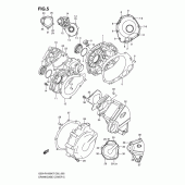Схема вузла: Кришки картера для Suzuki GSX-R1000