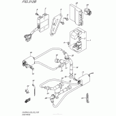Схема узла: Электрооборудование (Dl650Al5 E33) для Suzuki DL650 V-Strom