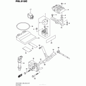 Схема вузла: Електроустаткування (Gsx-S1000Al7 E28) для Suzuki GSX-S1000