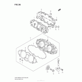Схема узла: Speedometer (Gsx1300R L2 E03) для Suzuki GSX1300 Hayabusa