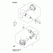 Схема вузла: Поворотники (Gs500k4/k5/k6 p28) для Suzuki GS500