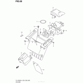 Схема вузла: Holder (Dl1000Al4 E28) для Suzuki DL1000 V-Strom