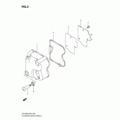 Схема узла: Клапанная крышка для Suzuki UX125 Sixteen