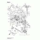 Схема узла: Карбюратор для Suzuki GS500