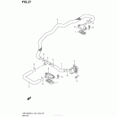 Схема узла: Система индукции воздуха (Vzr1800Bzl4 E03) для Suzuki VZR1800 Boulevard M109R B.O.S.S