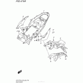 Схема узла: Заднее крыло для Suzuki GSX-S750