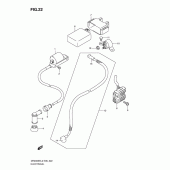 Схема вузла: Електроустаткування для Suzuki DR200 DR200SE