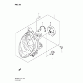 Схема вузла: Фара (Sfv650al1 e21) для Suzuki SFV650 Gladius