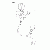 Схема вузла: Валик для Suzuki RMX250