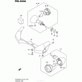 Схема вузла: Поворотники для Suzuki VZR1800 Boulevard M109R