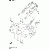 Схема вузла: Рама для Suzuki GSX1300 Hayabusa
