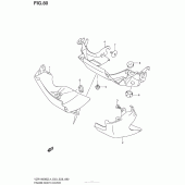 Схема вузла: Бічні панелі для Suzuki VZR1800 Boulevard M109R BOSS