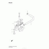 Схема вузла: Fuel Cock (Dr200Sel3 E28) для Suzuki DR200 DR200SE