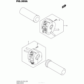 Схема вузла: Пульт керування рульовим для Suzuki LS650 Boulevard S40