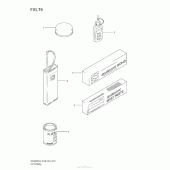 Схема вузла: Опція для Suzuki AN400 Burgman (EU analogue of SkyWave)