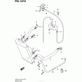 Схема вузла: Патрубок системи охолодження (Vl800L6 E03) для Suzuki VL800 Boulevard C50T