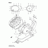 Схема вузла: Кришки картера для Suzuki VZ800 Intruder M800/Boulevard M50