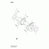 Схема вузла: Балансувальний вал для Suzuki GSX-R750