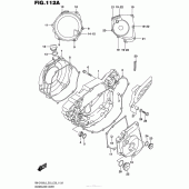 Схема узла: Крышки картера для Suzuki RM-Z450