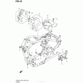 Схема узла: Рама для Suzuki VZ800 Boulevard M50