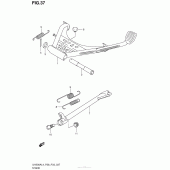 Схема узла: Подставка для Suzuki UH200 Burgman