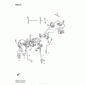 Схема вузла: Електропроводка для Suzuki GW250 Inazuma